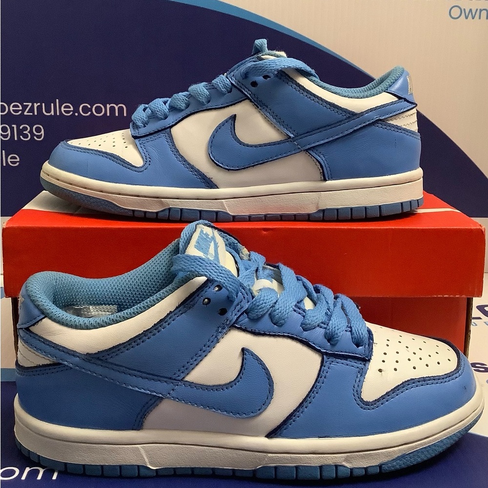 Nike Dunk Low University Blue Kids Size 4y